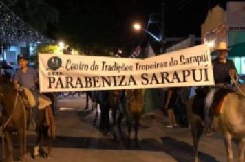 Foto - Sarapuí 147 anos! Desfile Cívico, resgata a história da cidade desde a fundação por Capitão Luis Vieira