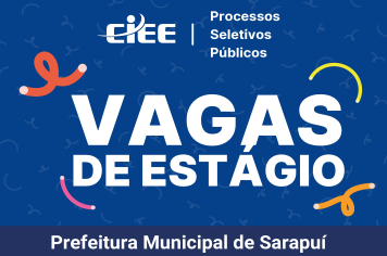 VAGAS DE ESTAGIO