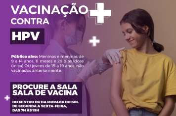 Vacinação contra o HPV