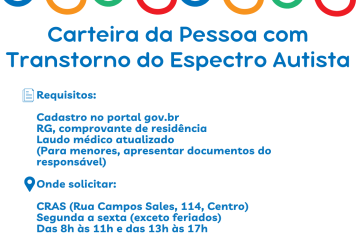 arteira da Pessoa com Transtorno do Espectro Autista (CPTEA)