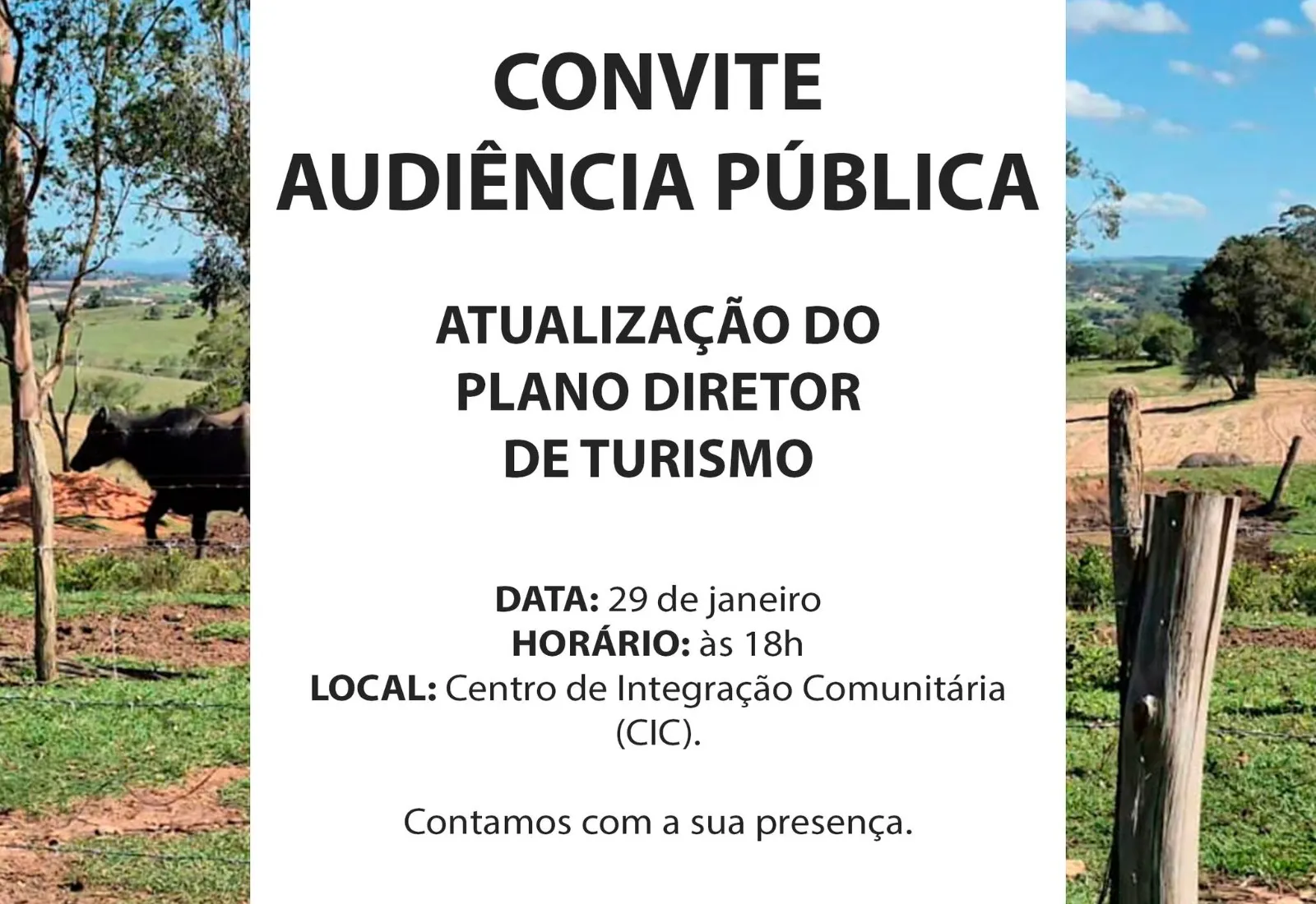 Audiência Pública de Atualização do Plano Diretor de Turismo