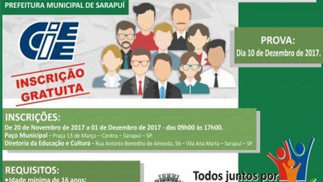 Abertas as inscrições para Processo Seletivo para novos estagiários